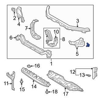 Toyota OE - Front Radiator Support Panel