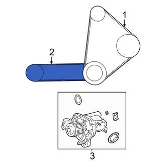 Toyota OE - Accessory Drive Belt