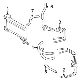 Toyota OE - Cooling - Trans Oil Cooler (3.0L Automatic Tr)