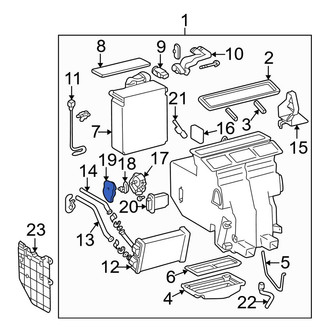Toyota OE - HVAC Mode Door Lever Link