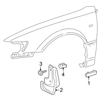 Toyota OE - Fender - Exterior Trim