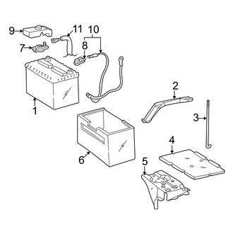 Toyota OE - Electrical - Battery