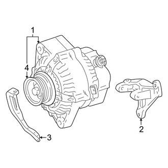 Toyota OE - Electrical - Alternator (2.2L)