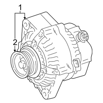 Toyota OE - Electrical - Alternator (2.4L)