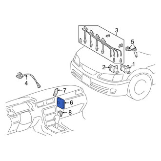 Toyota OE - Engine Control Module (ECM)