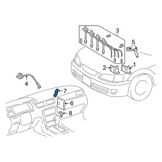 Toyota OE - Upper Engine Control Module (ECM) Bracket