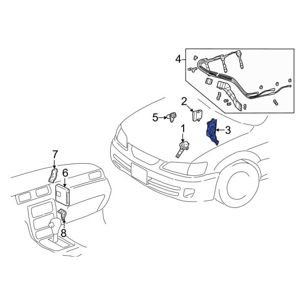 Ignition Control Module Bracket