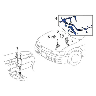 Toyota OE - Spark Plug Wire Set