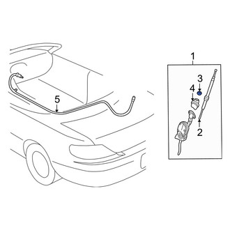 Toyota OE - Radio Antenna Base Nut