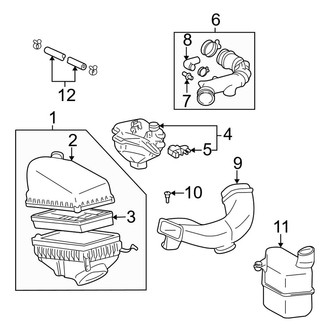 Toyota OE - Engine / Transaxle - Air Intake