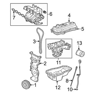 Toyota OE - Engine / Transaxle - Engine Parts (2.4L)