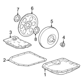 Toyota OE - Engine / Transaxle - Transaxle Parts (2.4L)