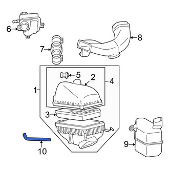 Toyota OE - PCV Valve Hose