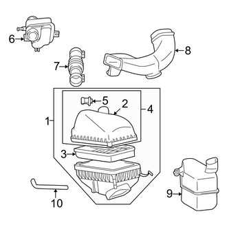 Toyota OE - Engine / Transaxle - Air Intake (3.0L)