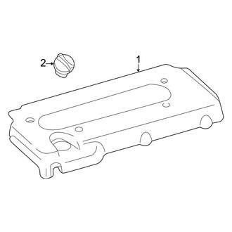 Toyota OE - Engine / Transaxle - Engine Appearance Cover (2.4L)