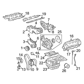 Toyota OE - Engine / Transaxle - Engine Parts (3.0L)