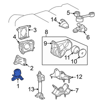 Toyota OE - Front Engine Mount