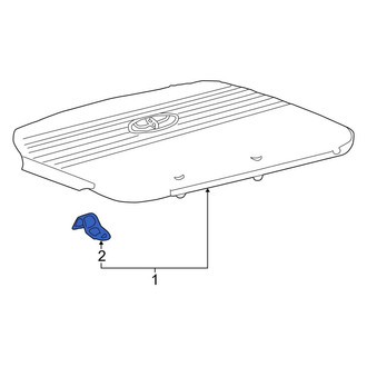 Toyota OE - Engine Cover Clip