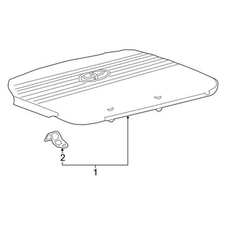 Toyota OE - Engine / Transaxle - Engine Appearance Cover (3.0L)