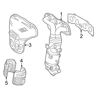 Toyota OE - Exhaust System - Manifold (2.4L)