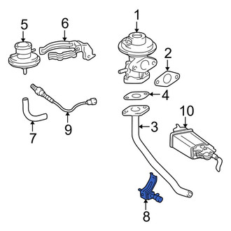 Toyota OE - Exhaust Gas Recirculation (EGR) Vacuum Delay Valve