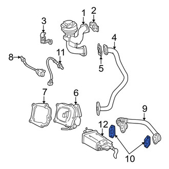 Toyota OE - Exhaust Gas Recirculation (EGR) Tube Gasket