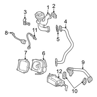 Toyota OE - Emission System - Emission Components (3.0L)