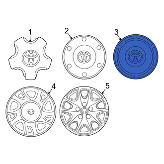 Toyota OE - Wheel Cap