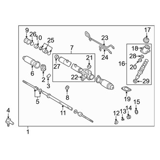Toyota OE - Steering Gear & Linkage