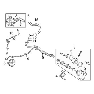 Toyota OE - Power Steering Reservoir