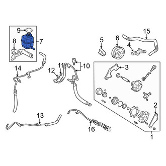 Toyota OE - Power Steering Reservoir