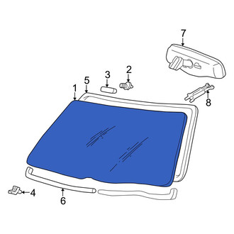 Toyota OE - Front Windshield