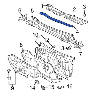 Toyota OE - Cowl Seal
