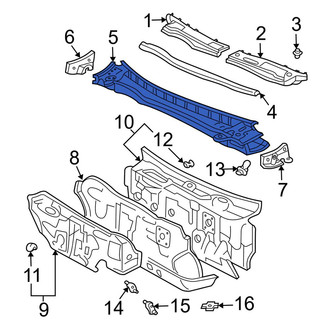 Toyota OE - Front Cowl Panel
