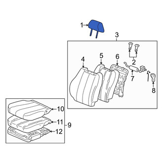 Toyota OE - Headrest