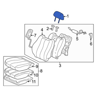 Toyota OE - Headrest