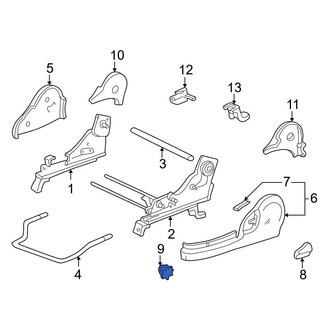Toyota OE - Seat Height Adjuster Handle