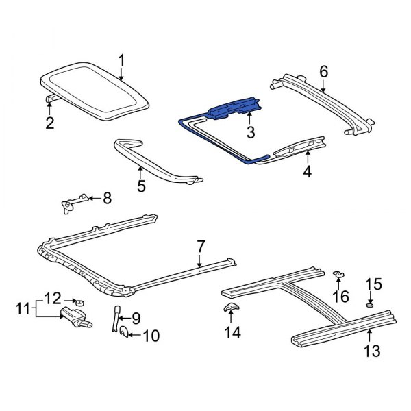 Sunroof Cable