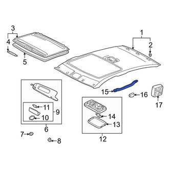 Toyota OE - Interior Grab Bar