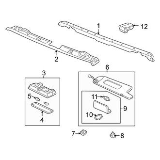 Toyota OE - Roof - Interior Trim (Convertible)