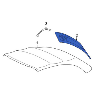 Toyota OE - Back Glass