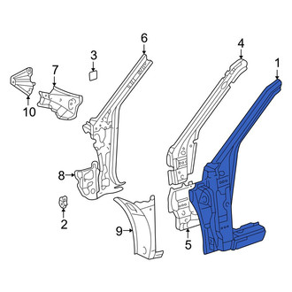 Toyota OE - Left Outer Body A-Pillar