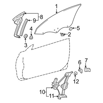 Toyota OE - Door - Glass & Hardware