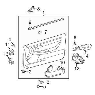Toyota OE - Door - Interior Trim