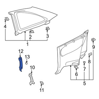 Toyota OE - Interior Grab Bar