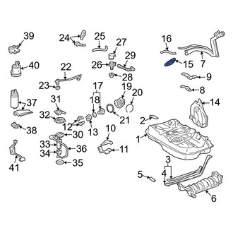 Toyota OE - Fuel Filler Hose