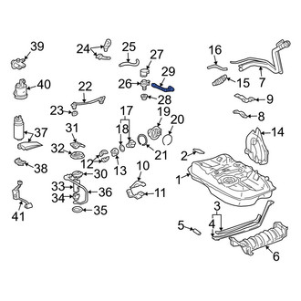 Toyota OE - Fuel Tank Vent Hose
