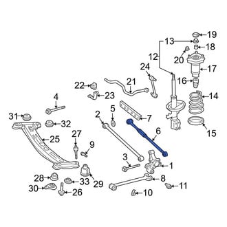 Toyota OE - Rear Right Lateral Arm