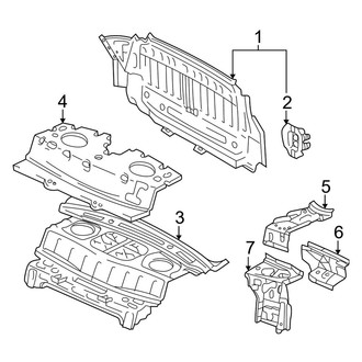 Toyota OE - Rear Body & Floor - Rear Body (Coupe)