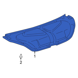 Toyota OE - Rear Deck Lid Trim